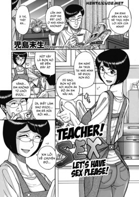 Teacher! Let's have sex please!