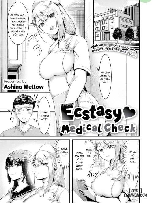 Ecstasy ❤ Medical Check